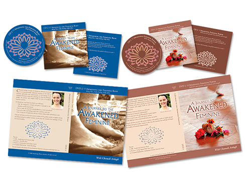 A Journey to the Awakened Feminine – First sets of a DVD/CD series from www.awakeningwomen.com
