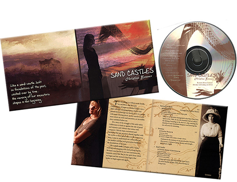 Chris Bonner: Sand Castles Music CD design and layout. Publisher: The Rainbow Music Company